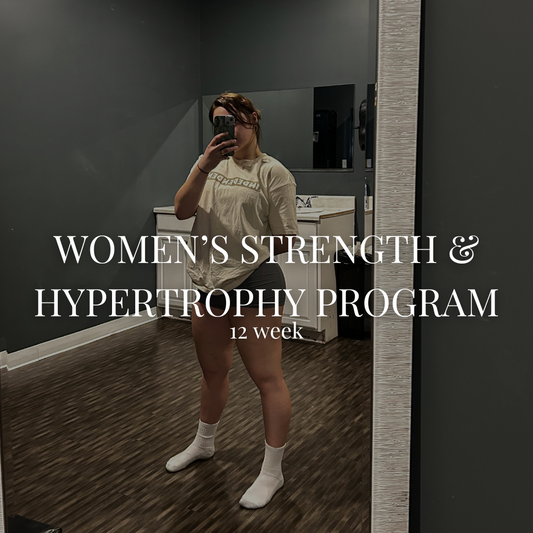 12-Week Women's Strength & Hypertrophy Training Program