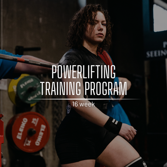 16 Week Powerlifting Training Program