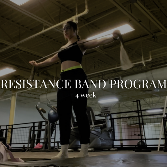 4-Week Resistance Band Program